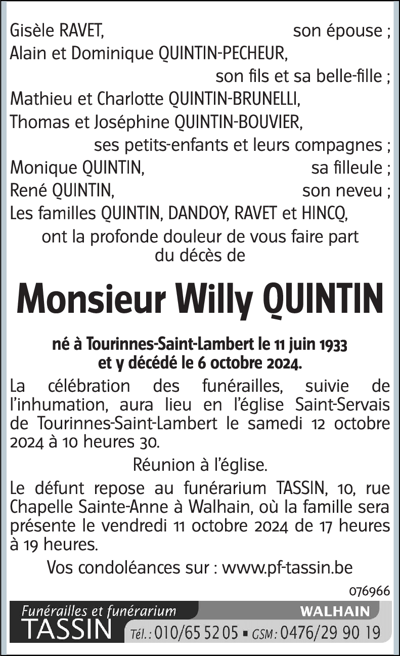 Willy Quintin