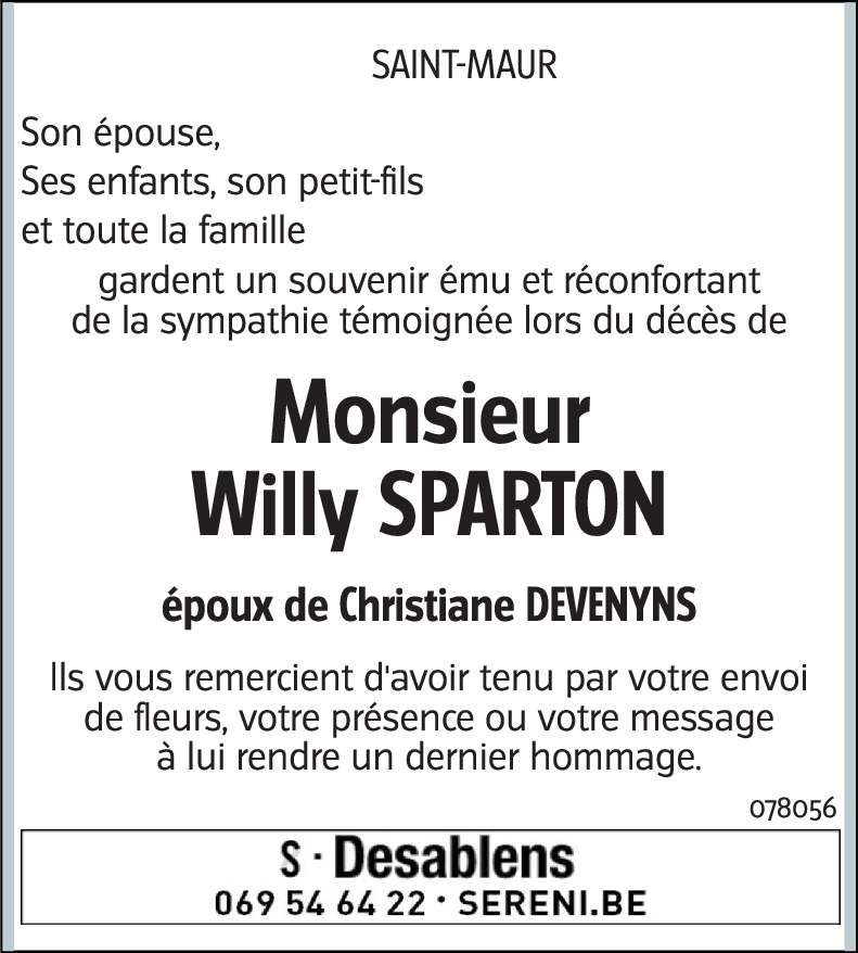 Willy SPARTON