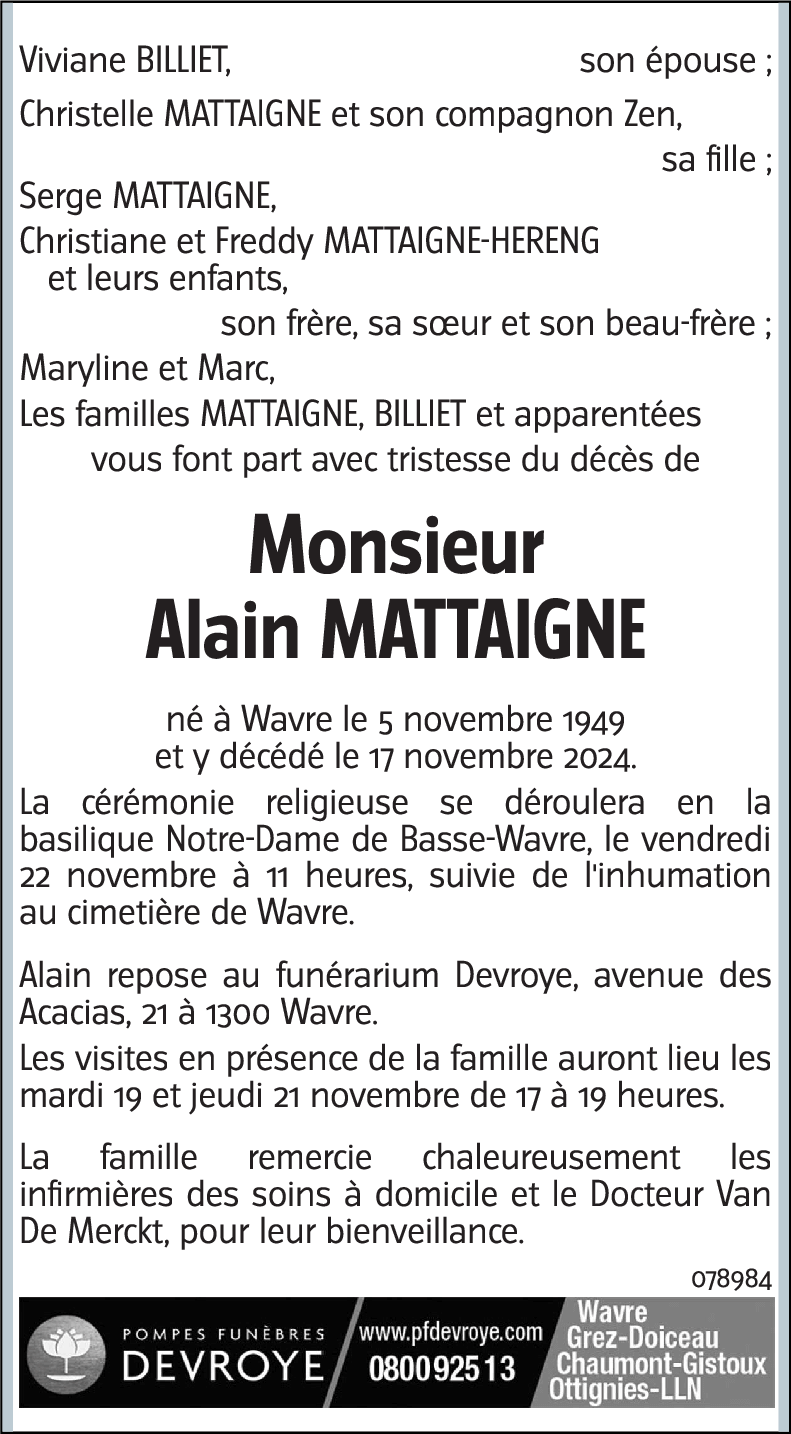 Alain Mattaigne