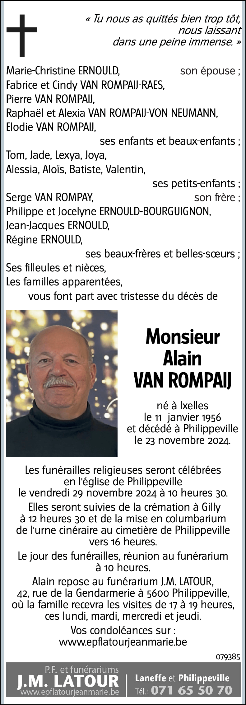 Alain VAN ROMPAIJ