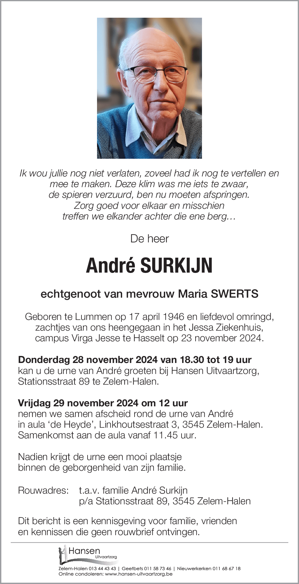 André SURKIJN