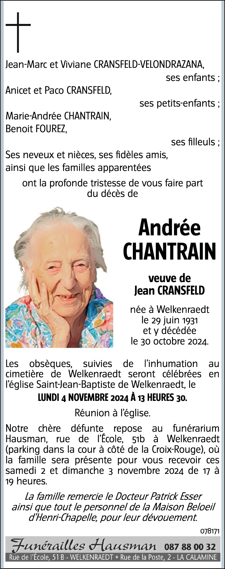 Andrée Chantrain