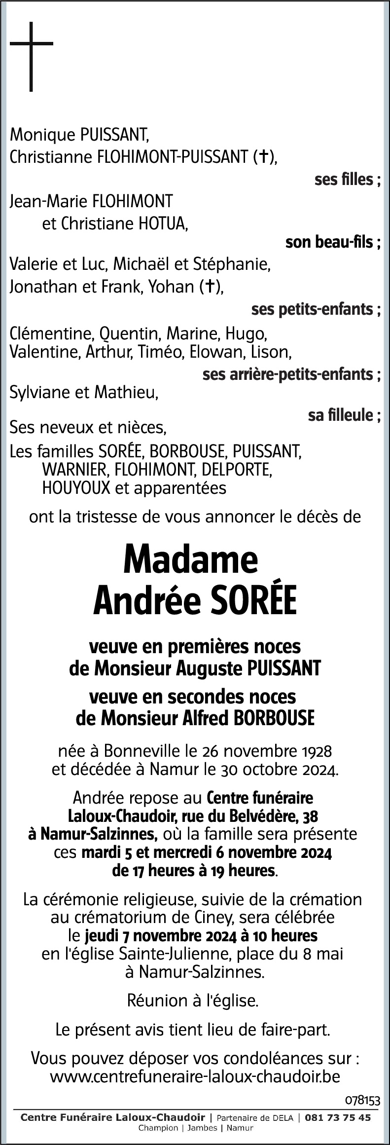 Andrée SORÉE