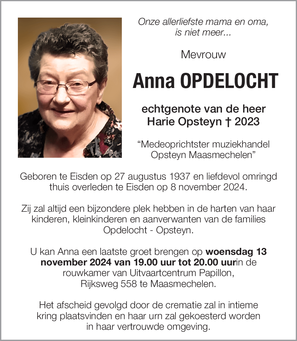 Anna Opdelocht