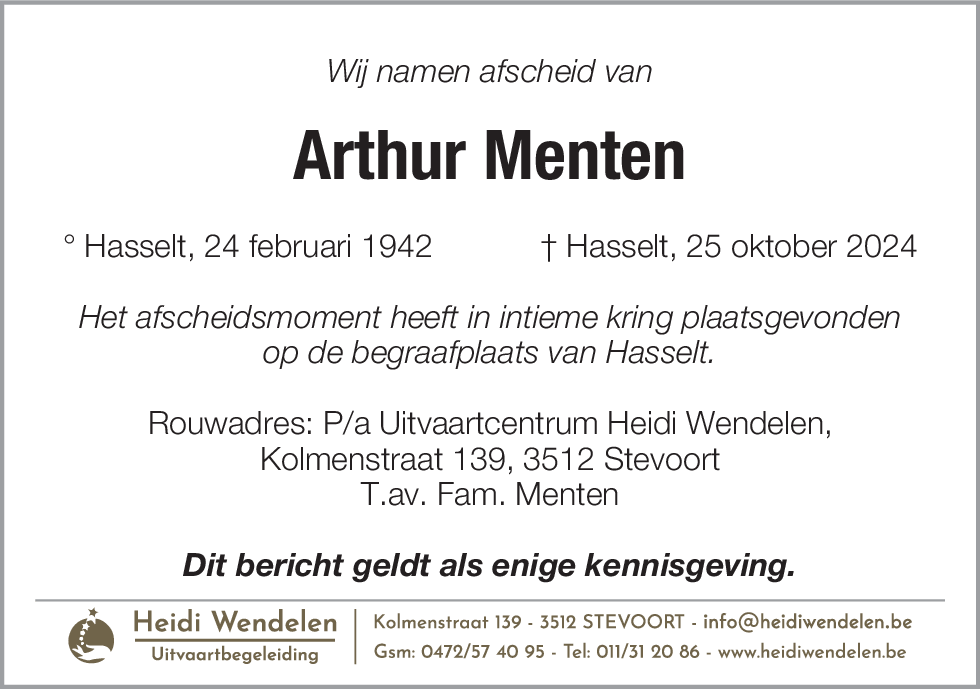 Arthur Menten