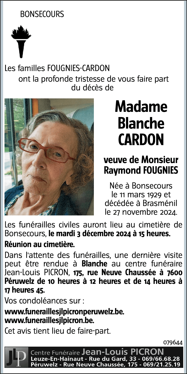 Blanche CARDON