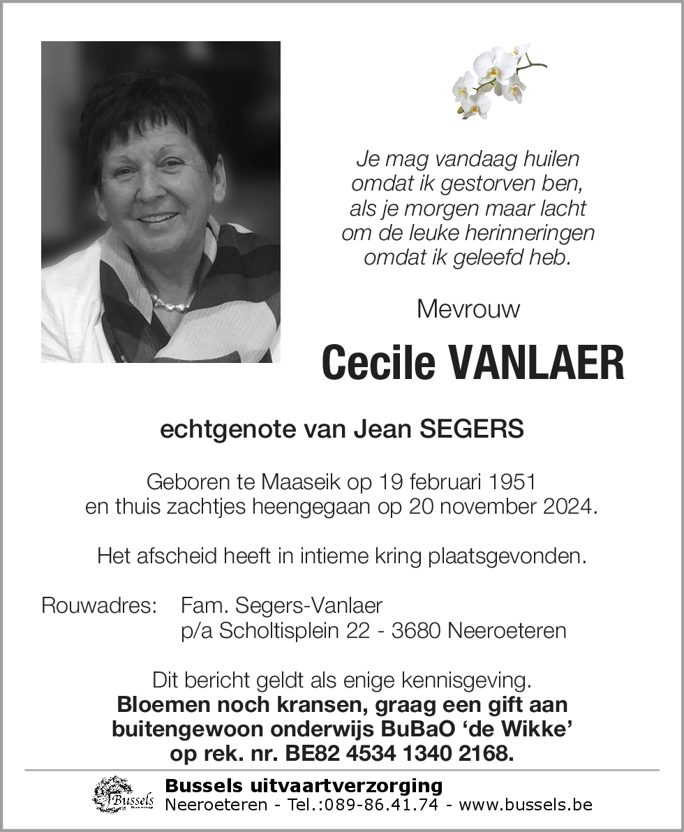 Cecile VANLAER