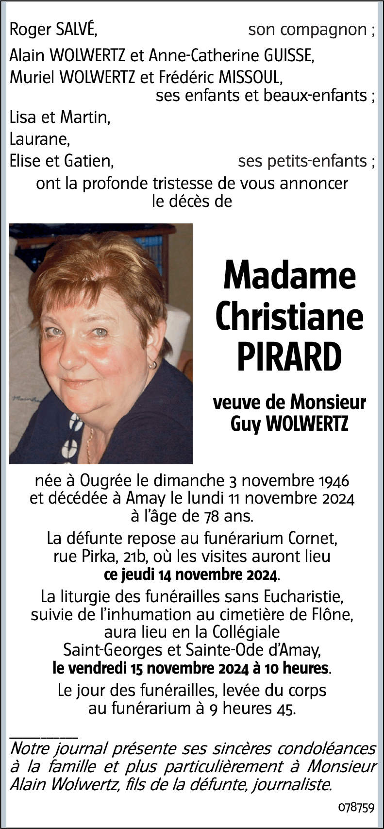 Christiane Pirard