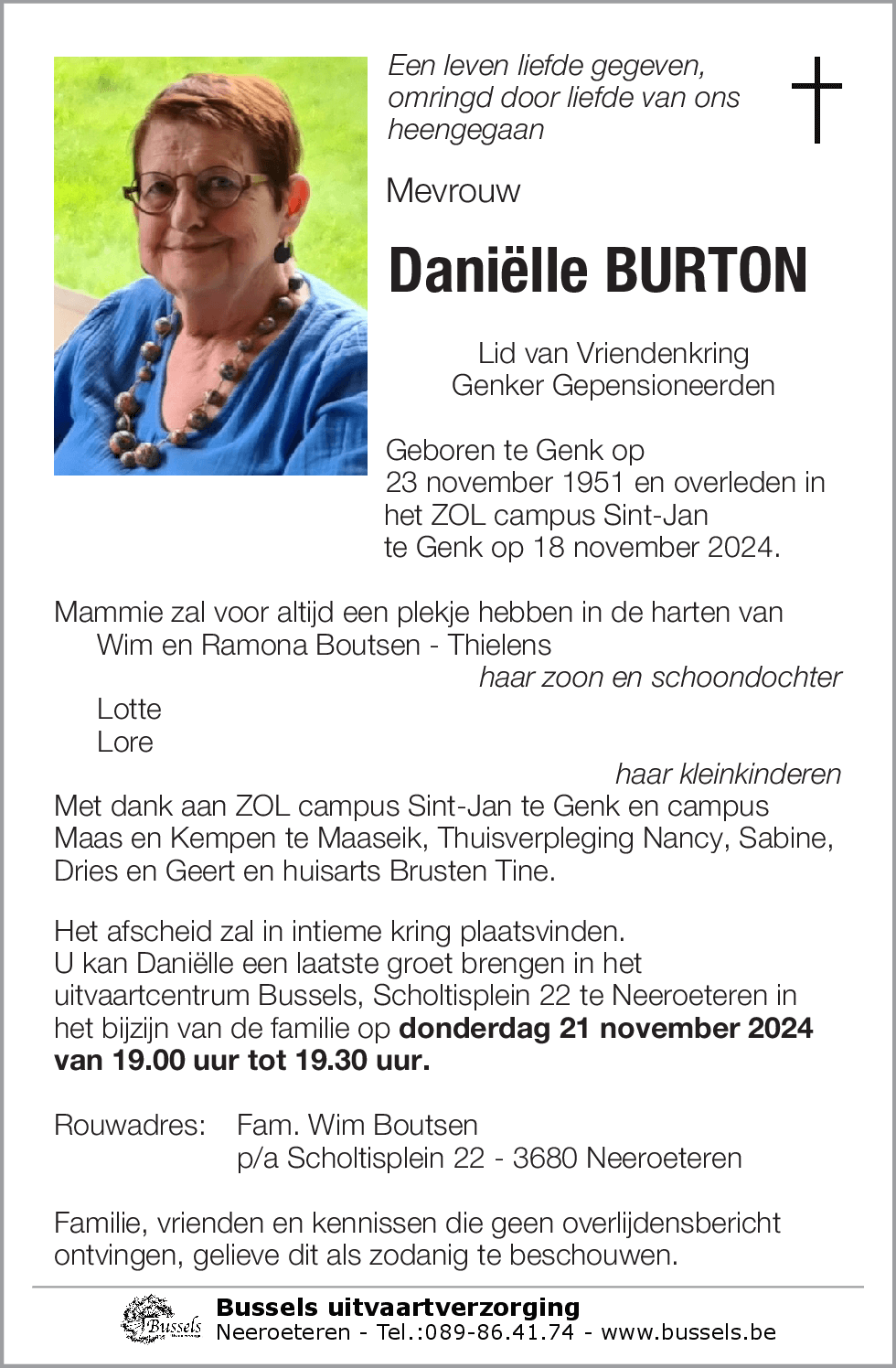 Daniëlle BURTON