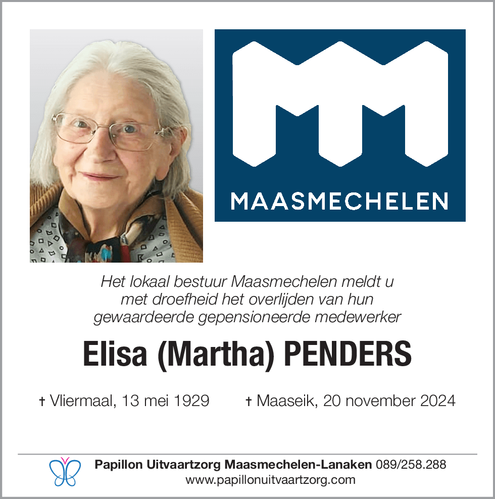 Elisa (Martha) Penders