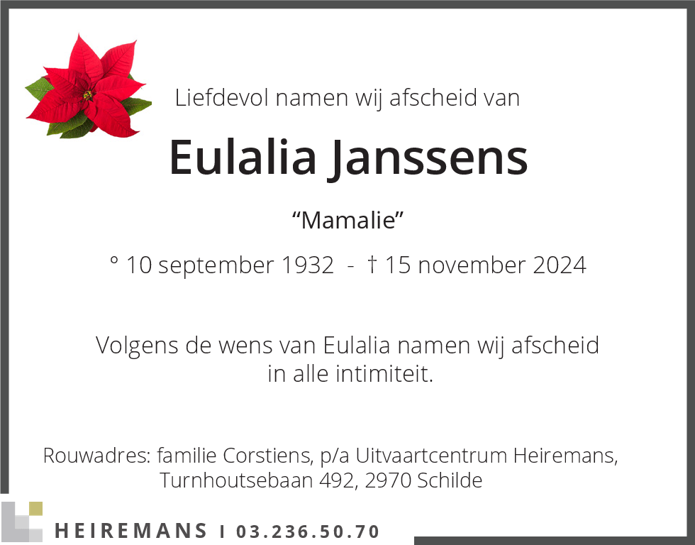 Eulalia Janssens