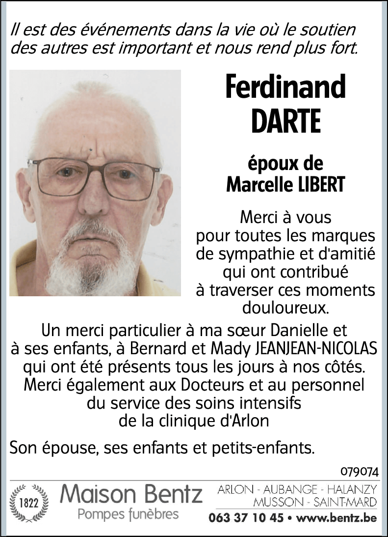 Ferdinand DARTE