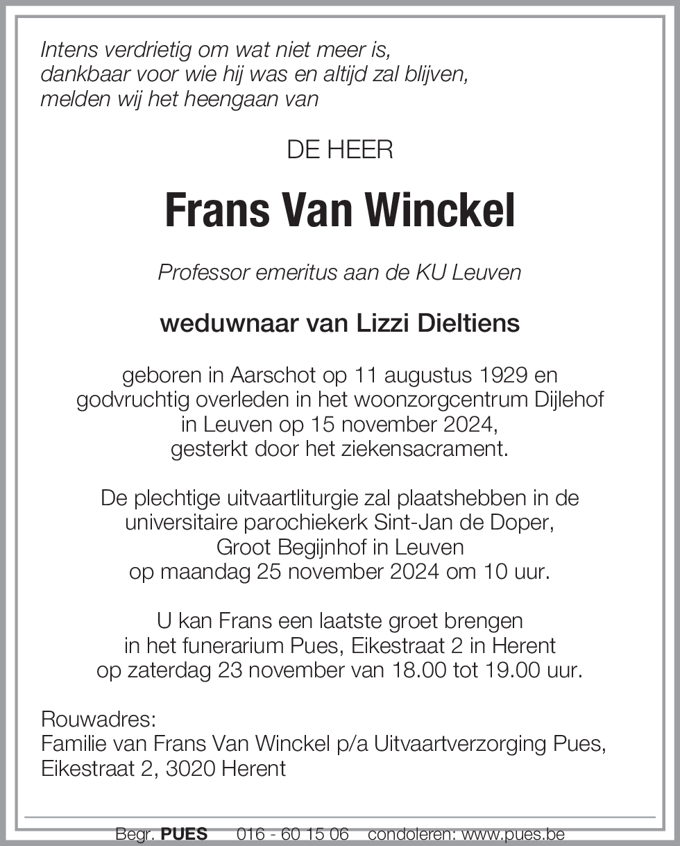 Frans Van Winckel