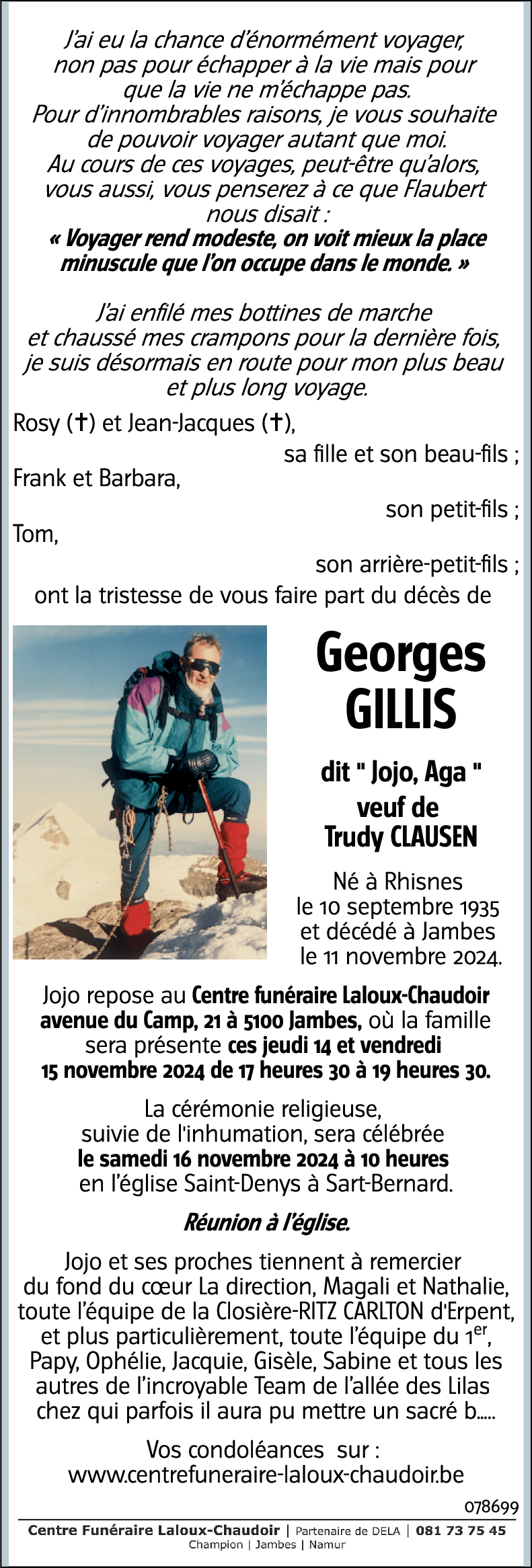 Georges GILLIS