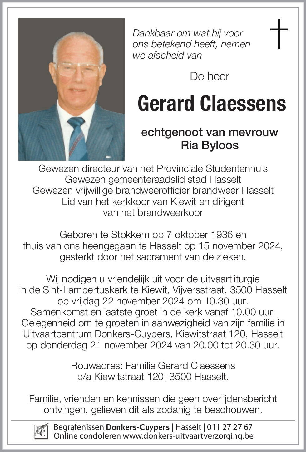 Gerard Claessens