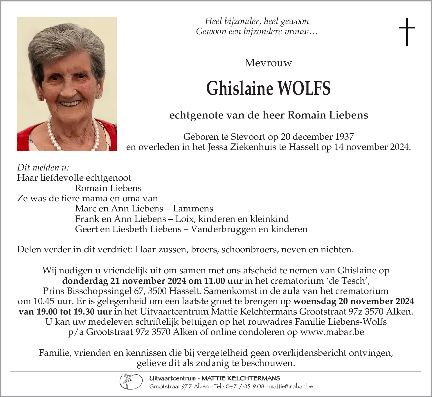 Ghislaine Wolfs