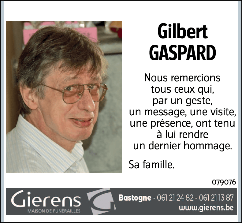 Gilbert GASPARD