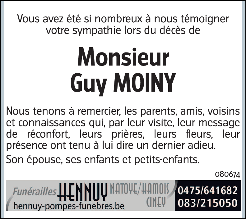 Guy MOINY