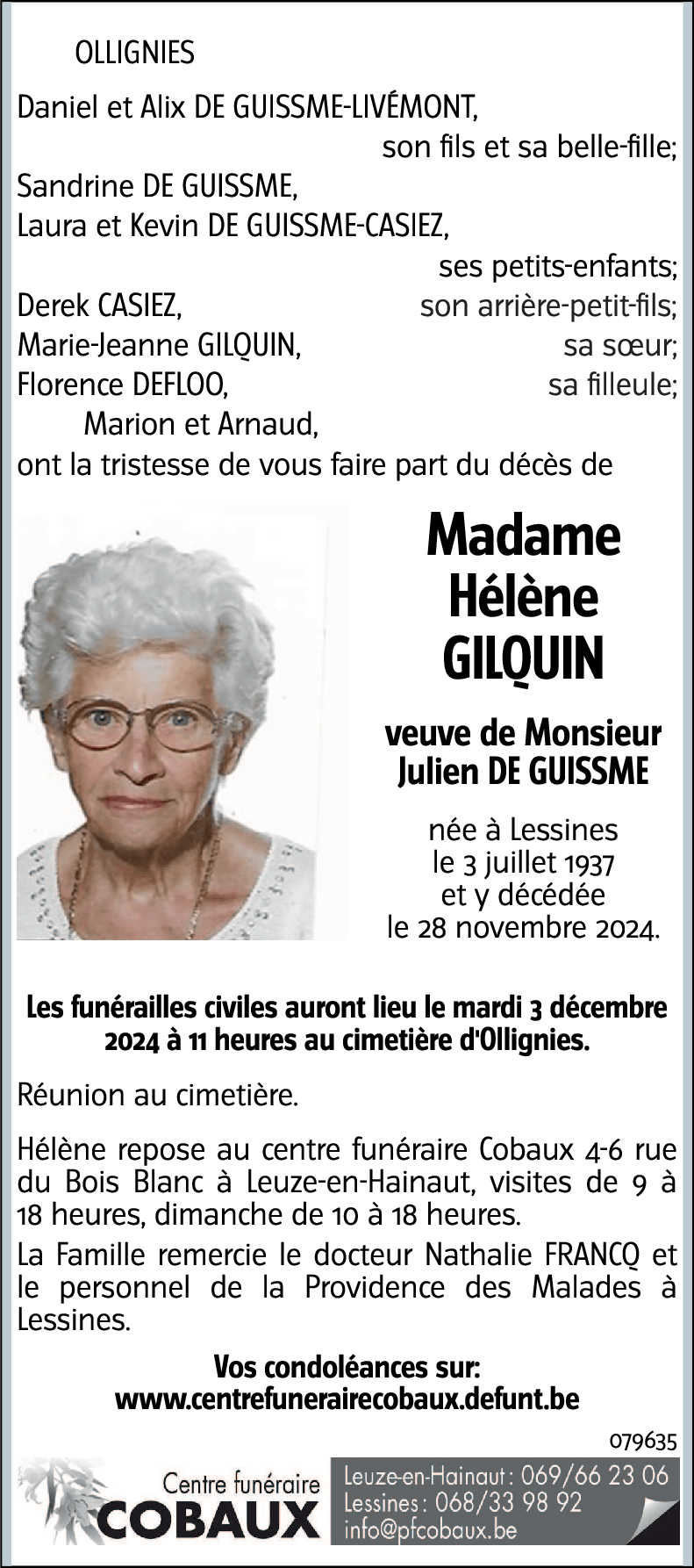 Hélène GILQUIN