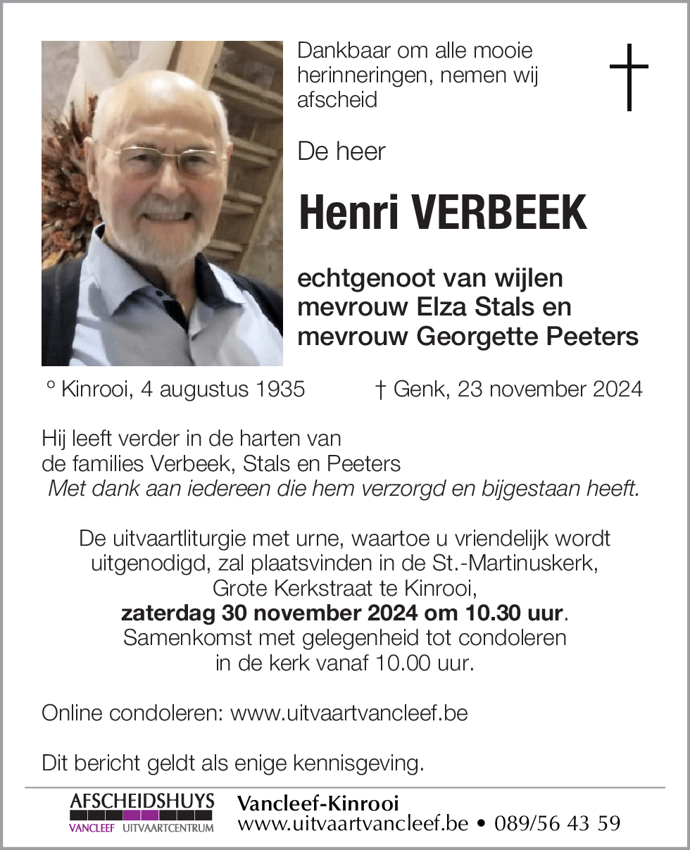 Henri Verbeek