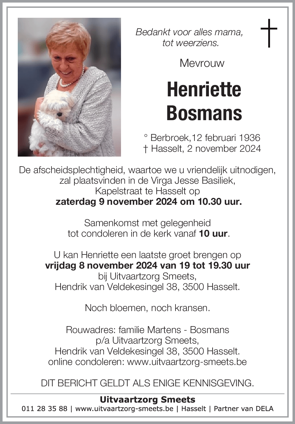 Henriette Bosmans