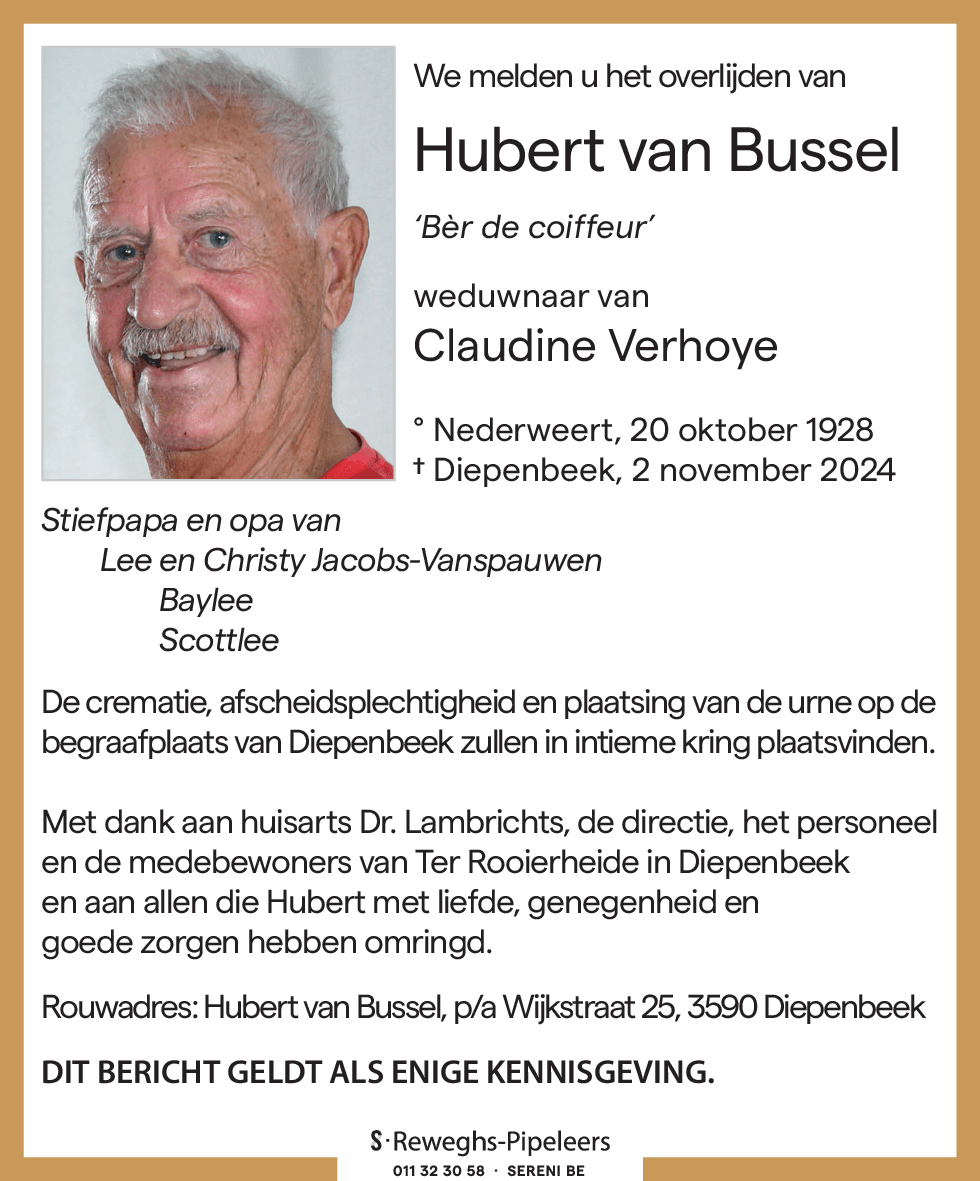 Hubert van Bussel