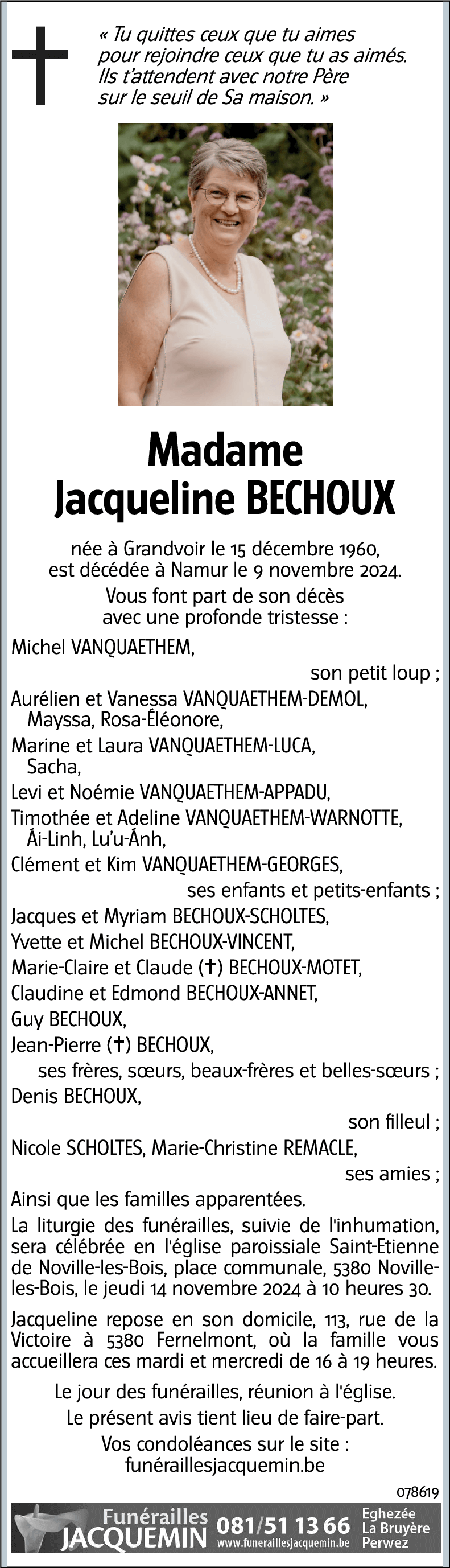 Jacqueline BECHOUX
