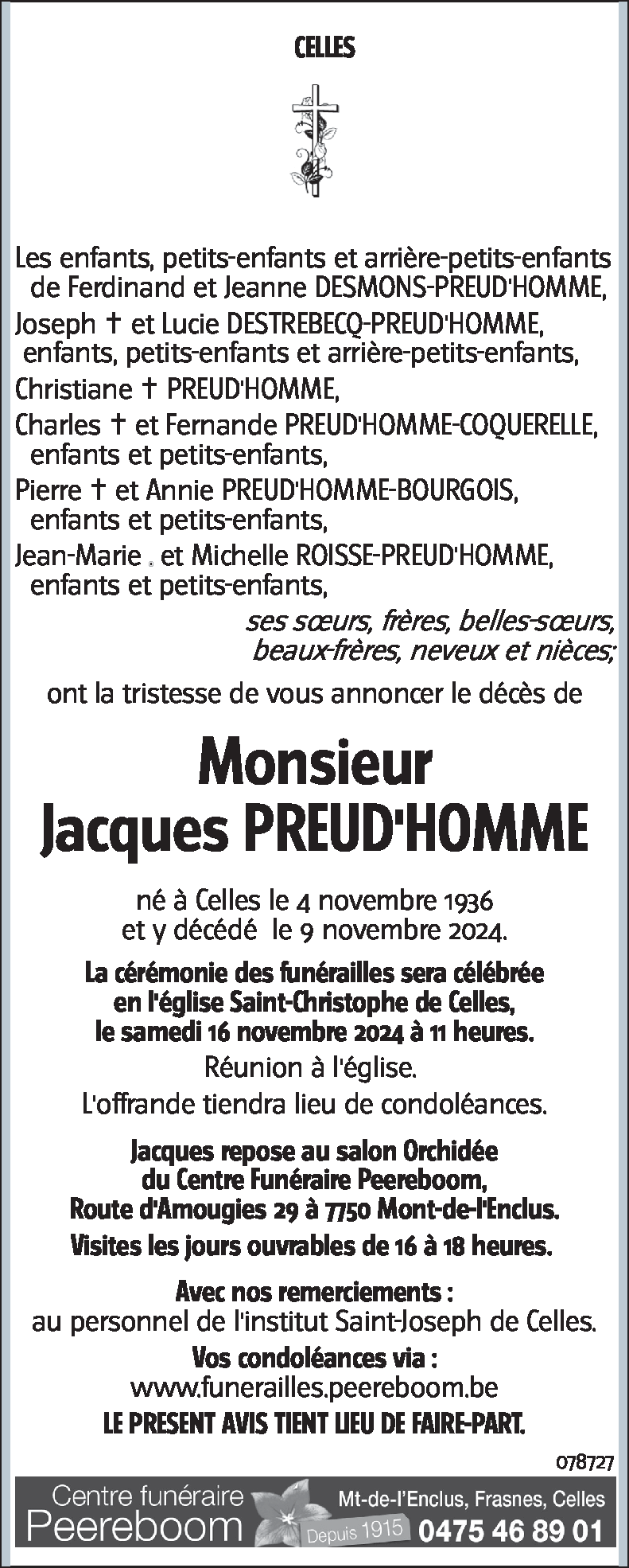 Jacques PREUD'HOMME