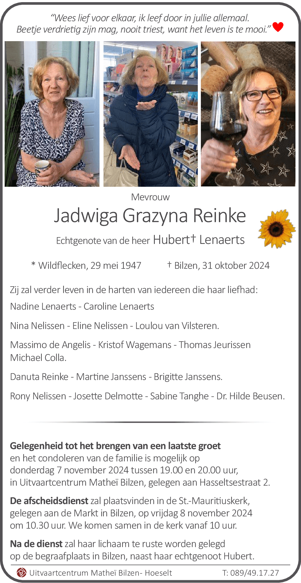 Jadwiga Grazyna Reinke