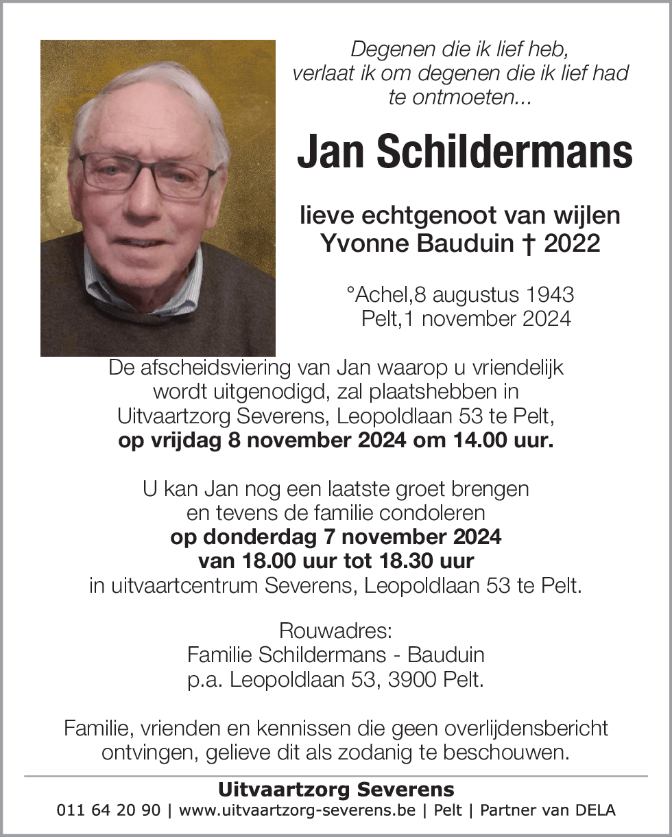 Jan Schildermans