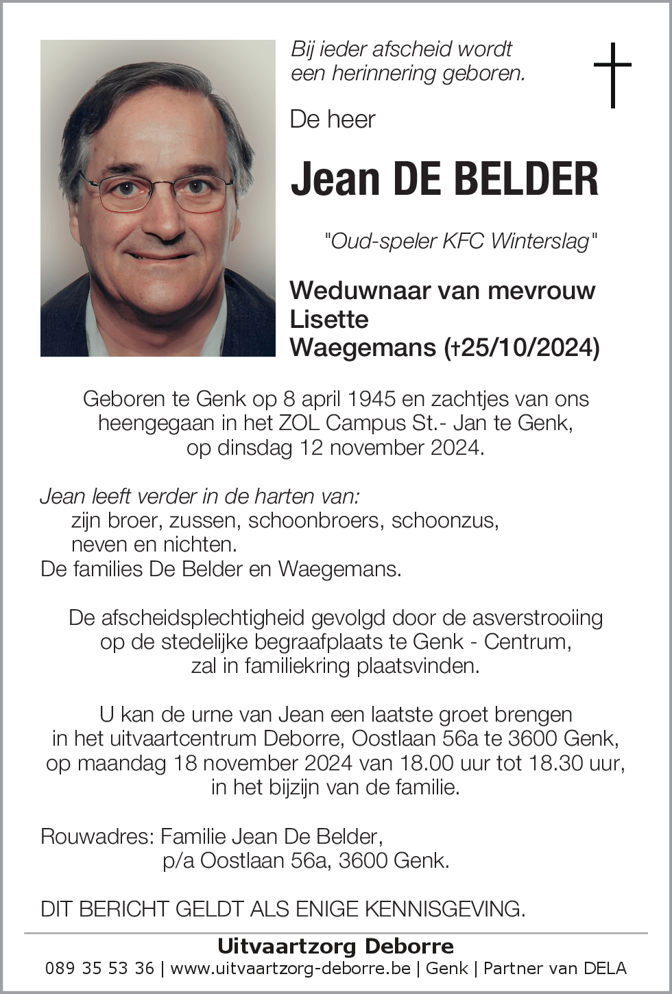 Jean De Belder