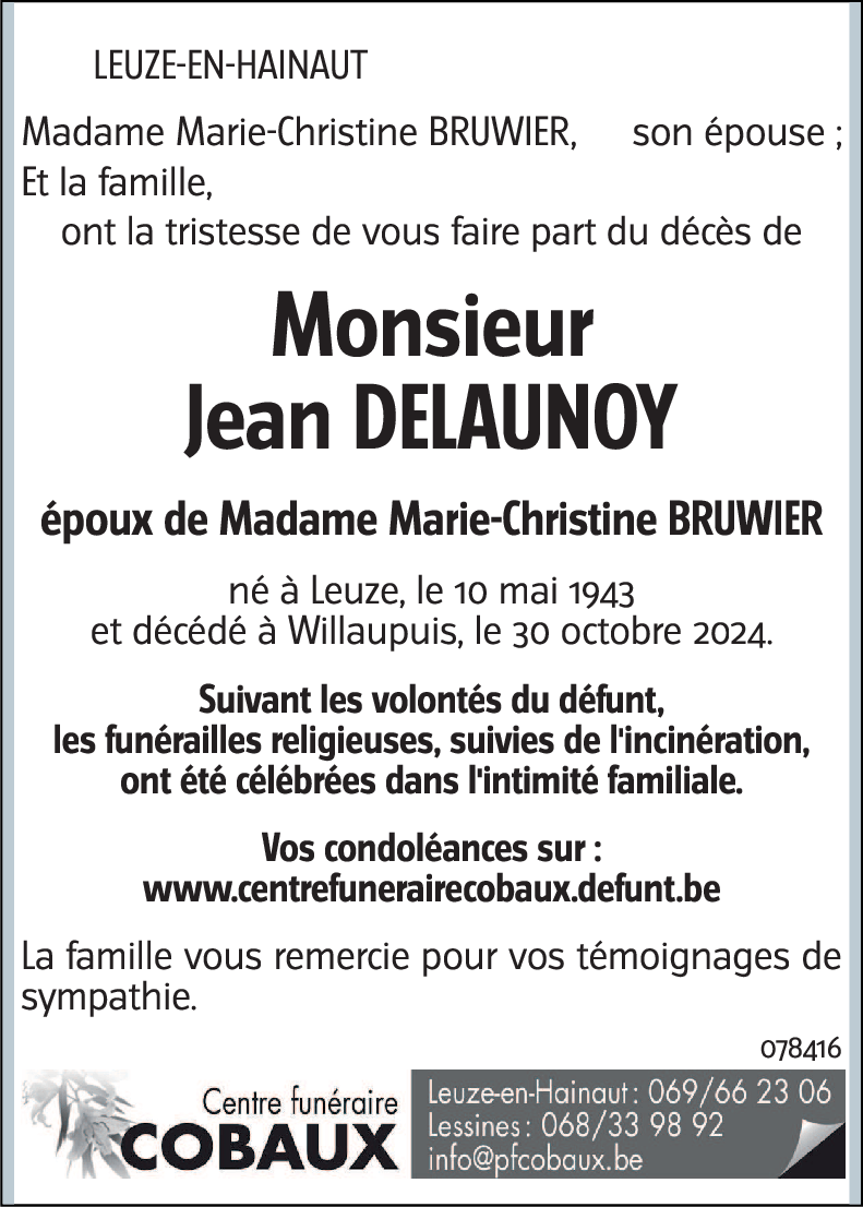 Jean DELAUNOY