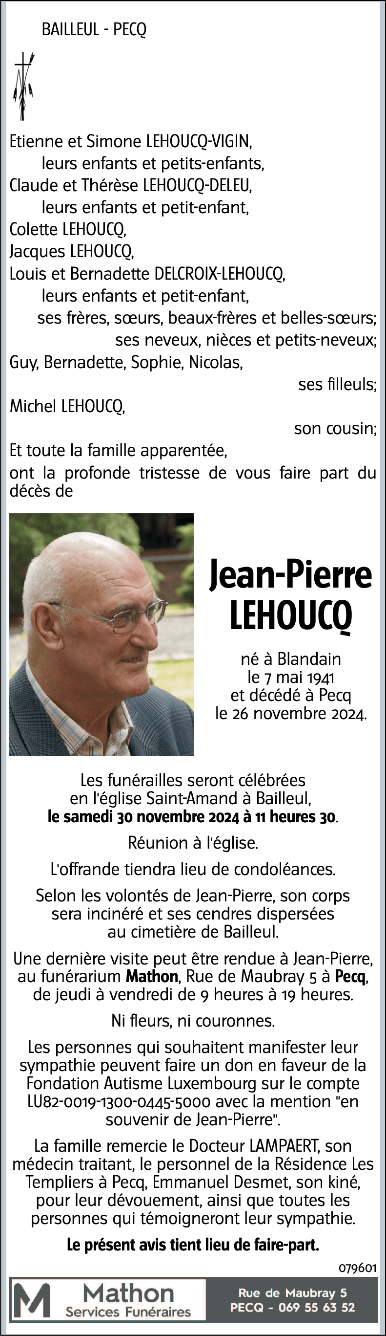 Jean-Pierre LEHOUCQ