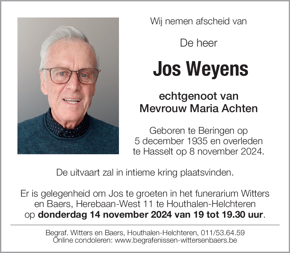 Jos Weyens