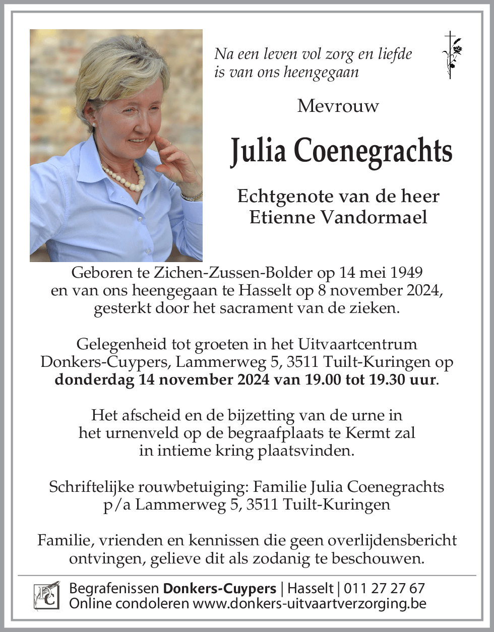 Julia Coenegrachts