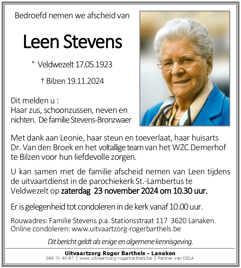 Leen Stevens