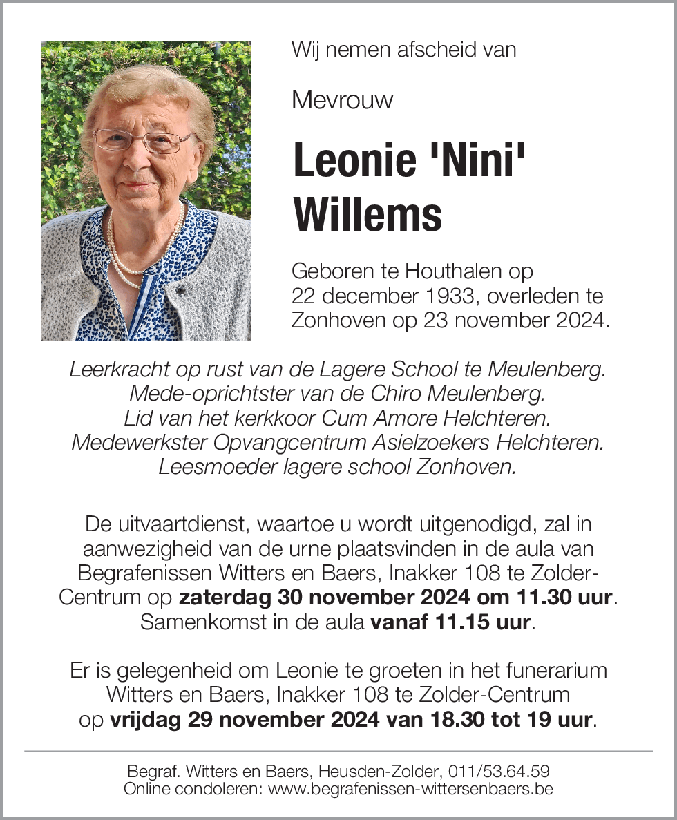 Leonie Willems