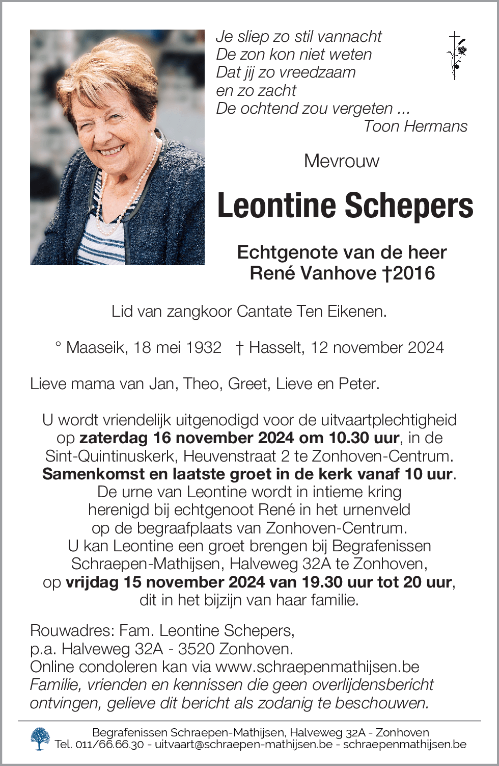 Leontine Schepers