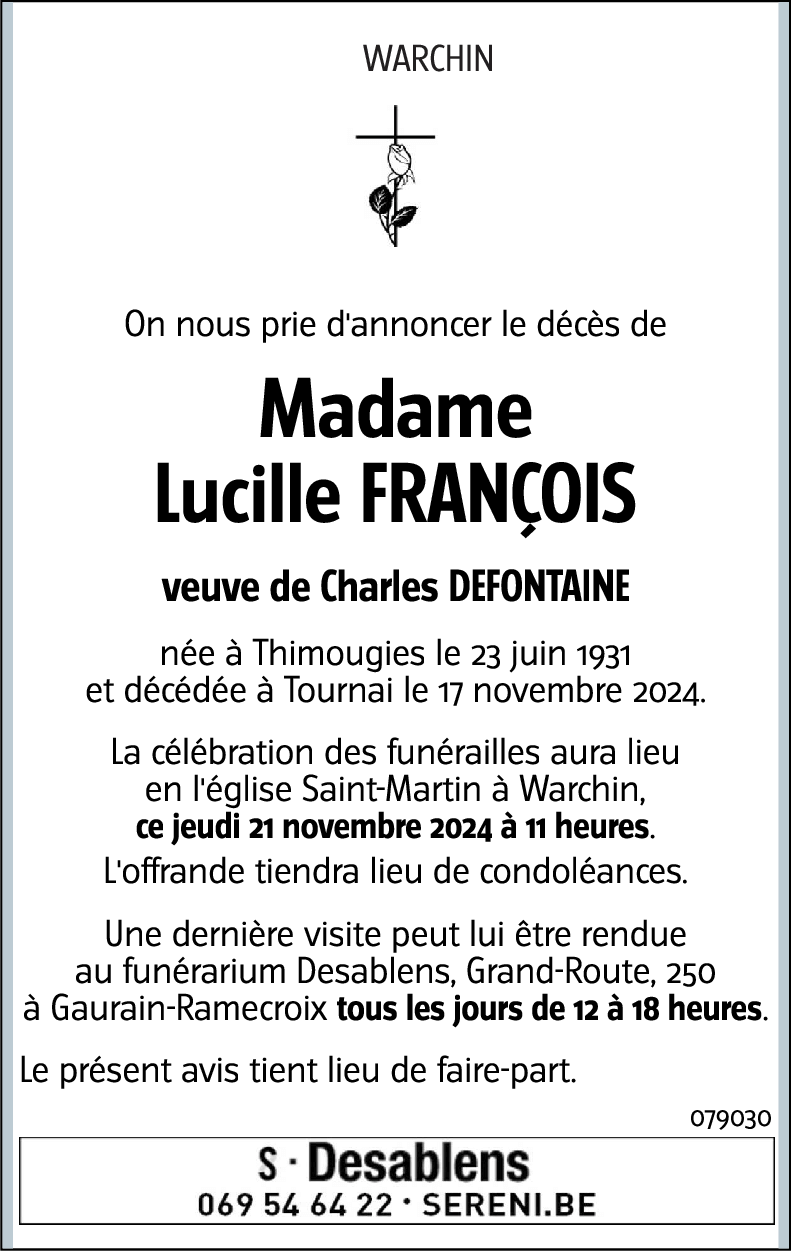 Lucille FRANÇOIS