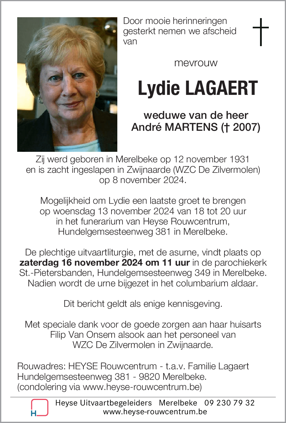 Lydie LAGAERT