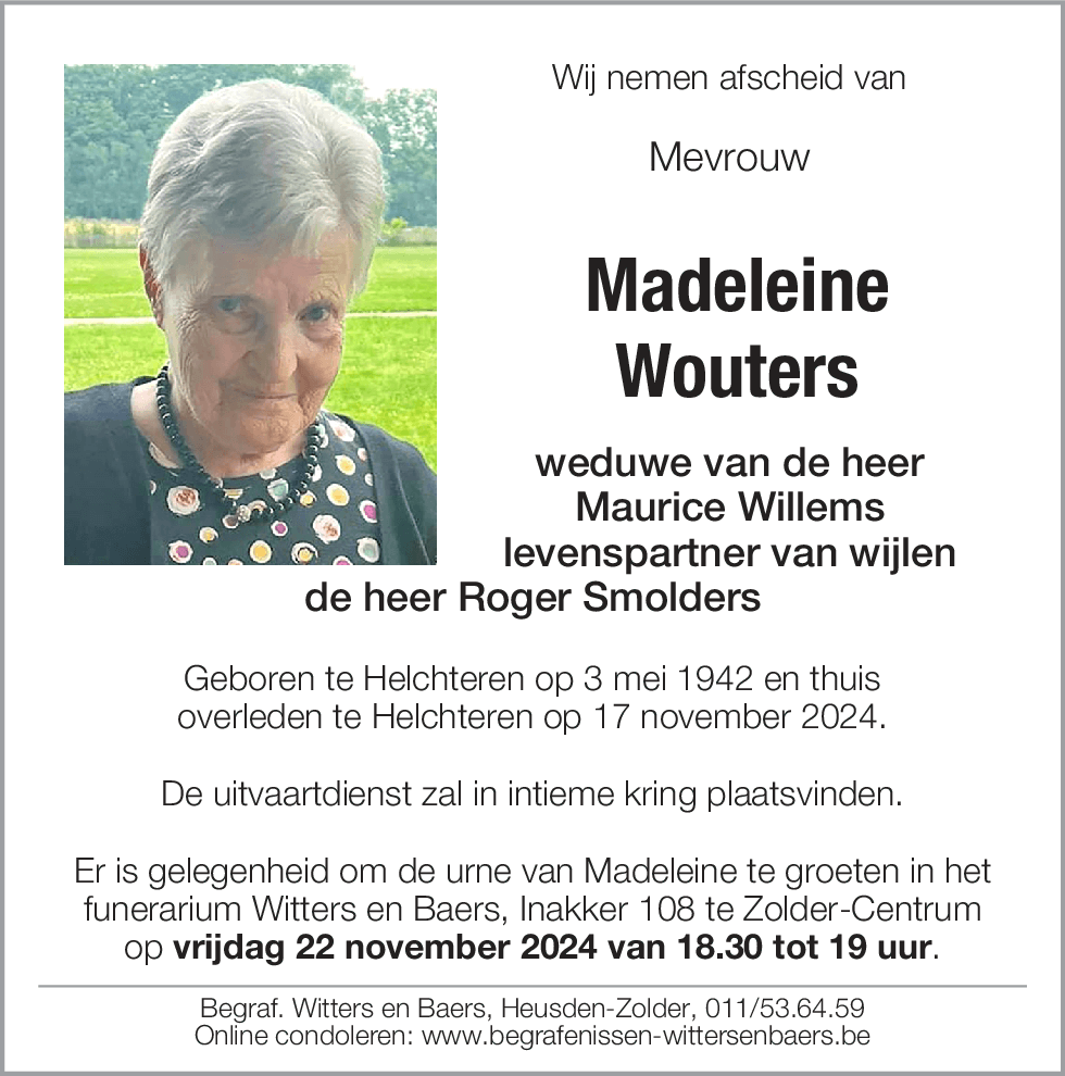 Madeleine Wouters