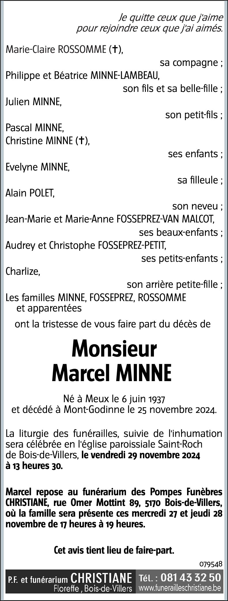 Marcel MINNE