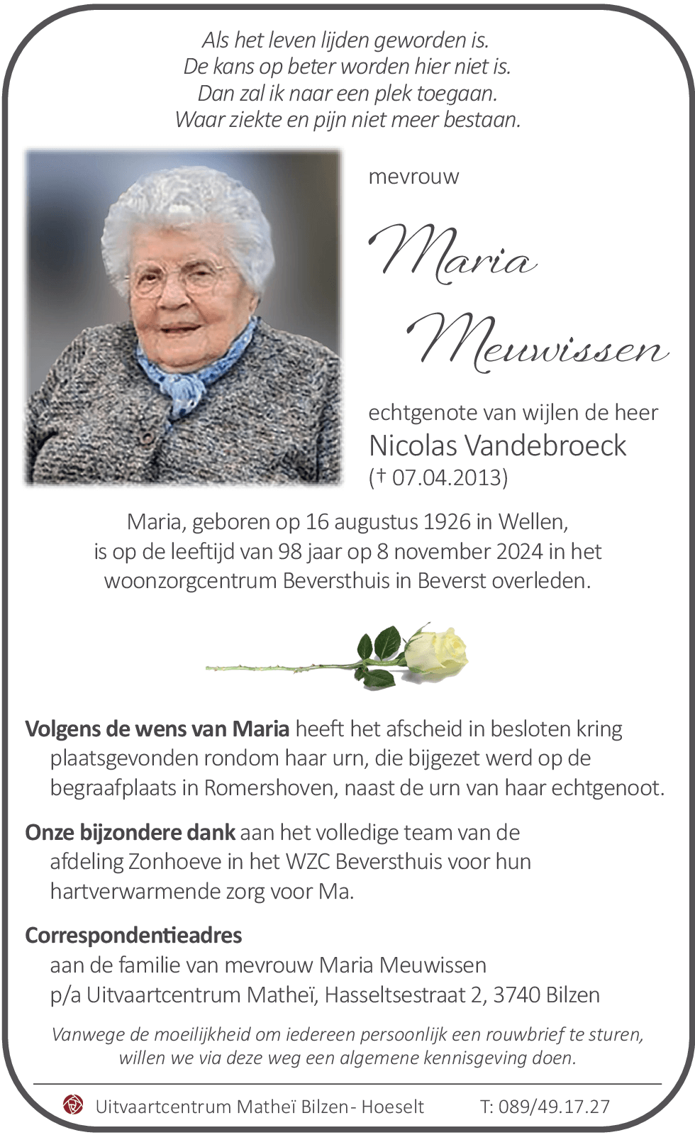 Maria Meuwissen