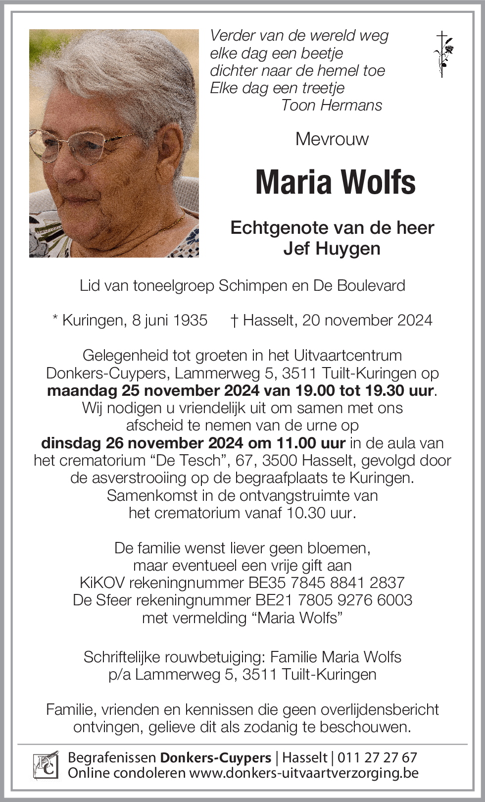 Maria Wolfs