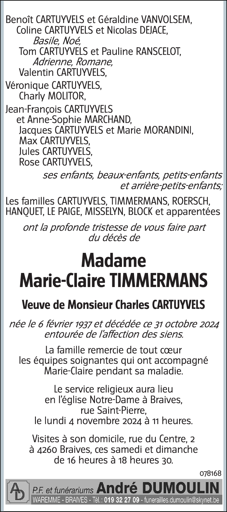 Marie-Claire TIMMERMANS