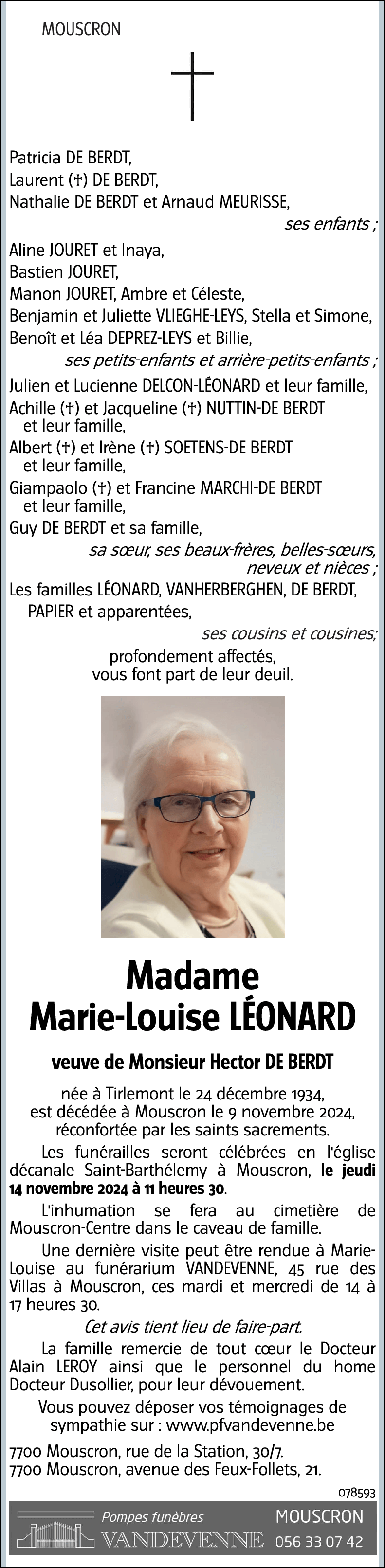 Marie-Louise LÉONARD