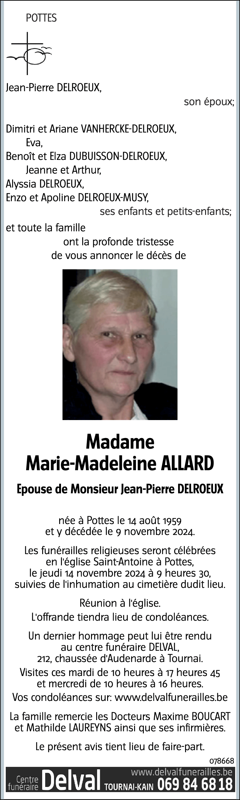 Marie-Madeleine ALLARD