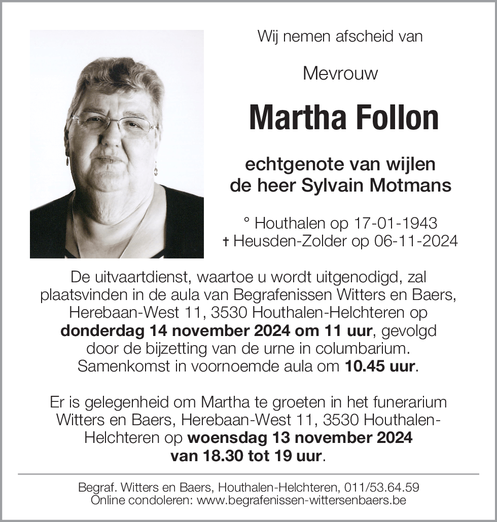 Martha Follon