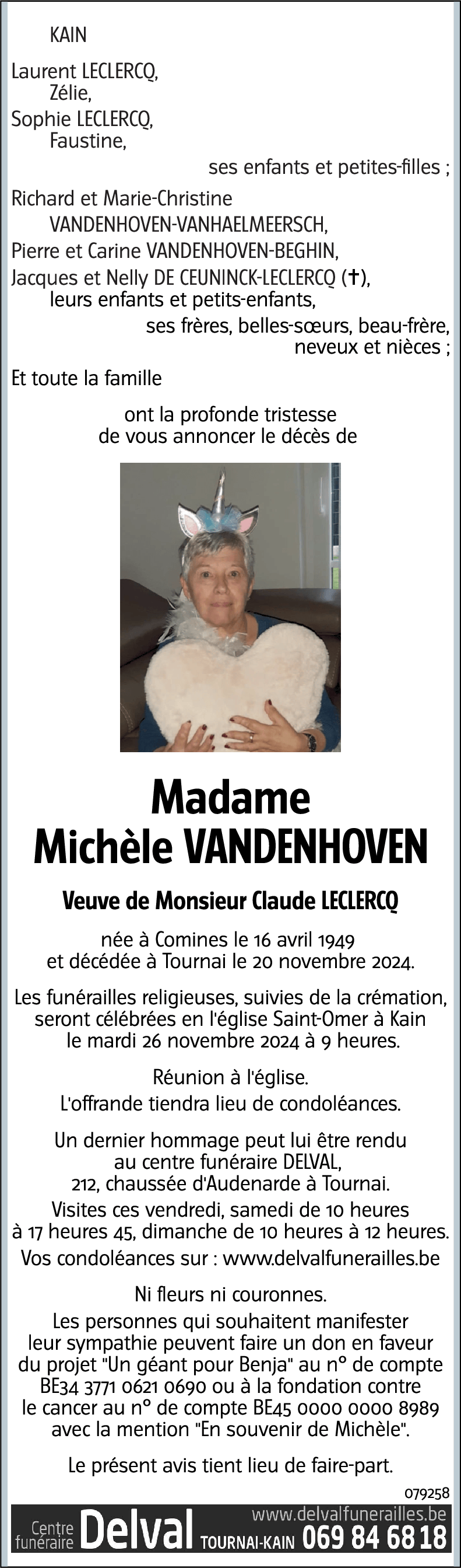 Michèle VANDENHOVEN