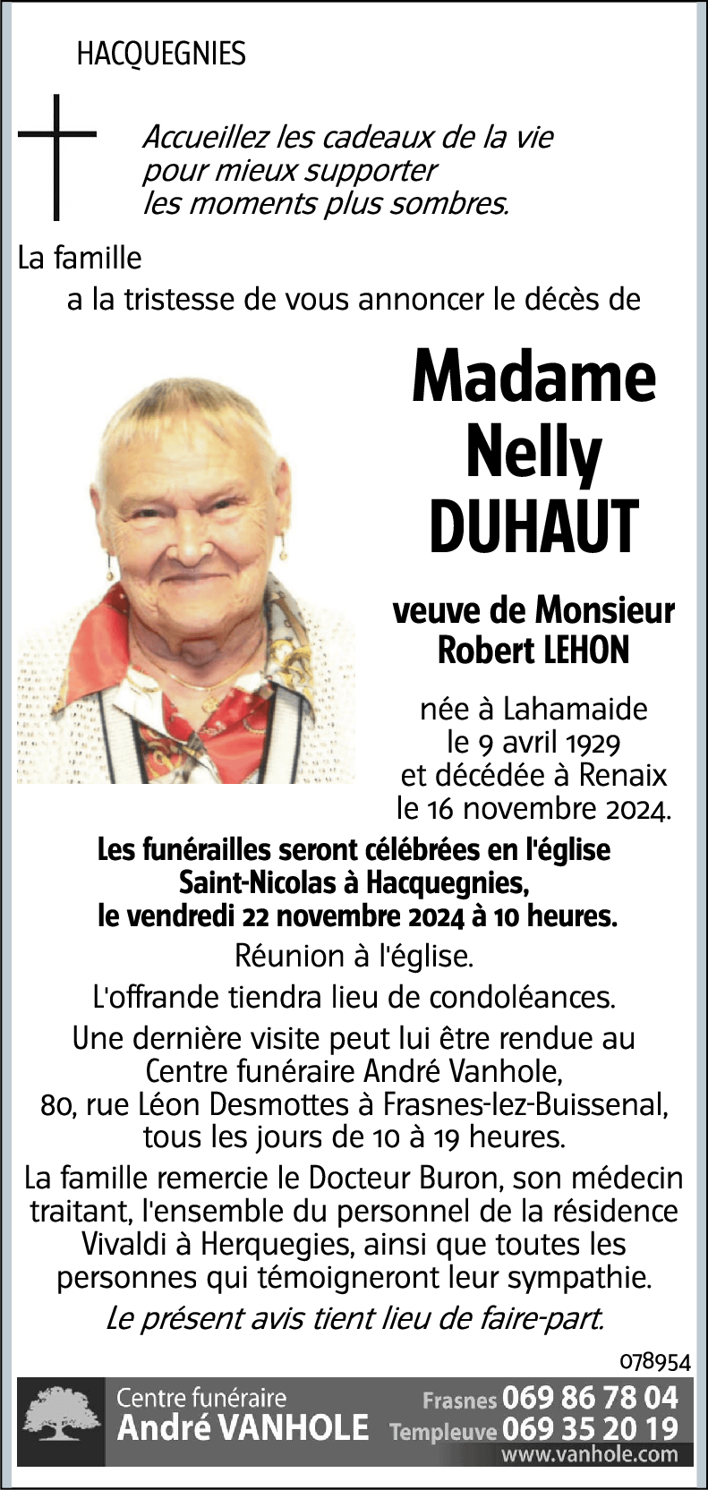 Nelly DUHAUT